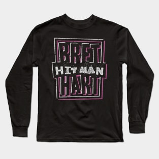 Bret Hart Logo Long Sleeve T-Shirt